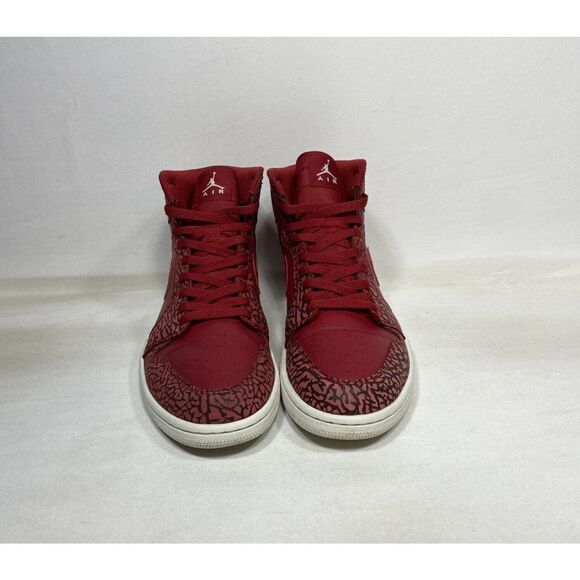 Nike Air Jordan 1 Retro High Red Elephant 839115-600 Men’s Size 10.5 Sneaker - Picture 2 of 10